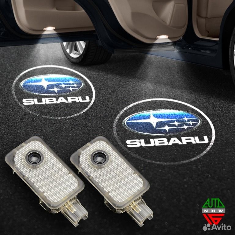 Штатная подсветка дверей Субару Легаси - Subaru Le