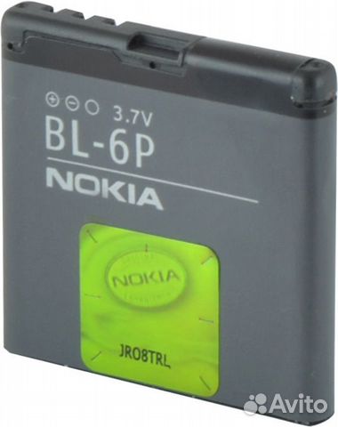 Аккумулятор для Nokia BL-6P новый оригинальный 89082901939 купить 1