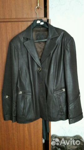 Женская натуральная кожаная куртка 89210328151 купить 1