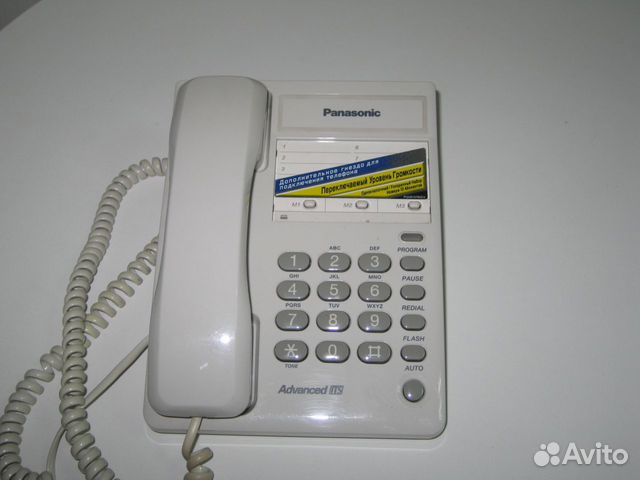 Panasonic advanced телефон инструкция
