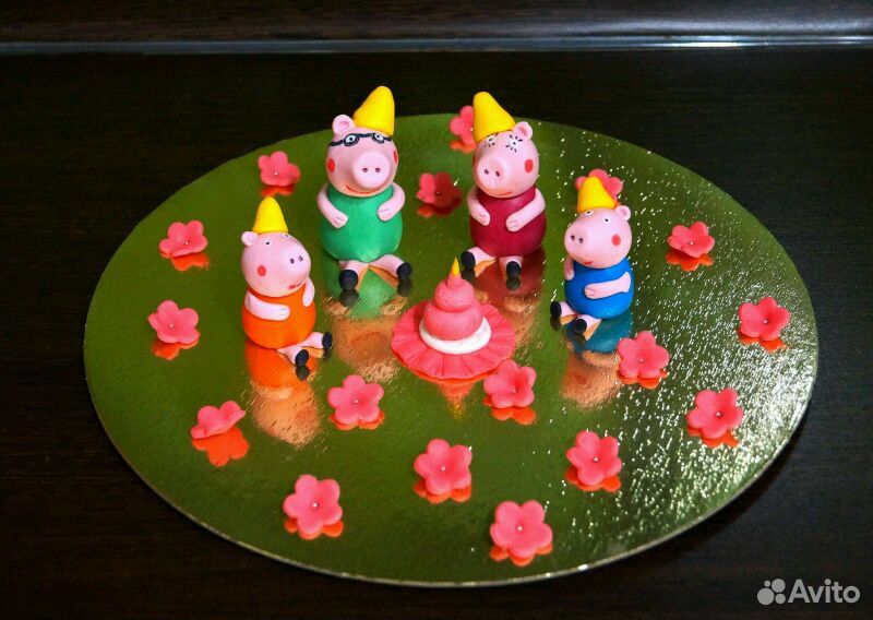 Набор для торта, декор из мастики,фигурки из масти купить на Зозу.ру - фотография № 6