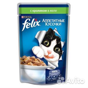 Корм для кошек Felix купить на Зозу.ру - фотография № 2