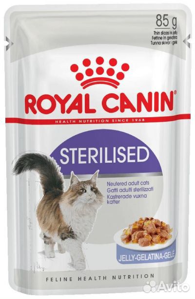 Royal Canin Sterilised (желе) 85г корм для кошек купить на Зозу.ру - фотография № 1