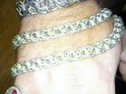 Серебряная цепь,браслет, перстень (набор) объявление продам