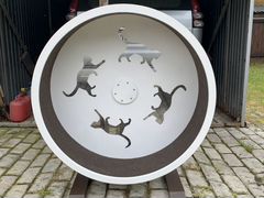 Крутящееся колесо для кошек