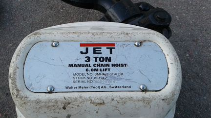 Тельфер JET 3 тонны