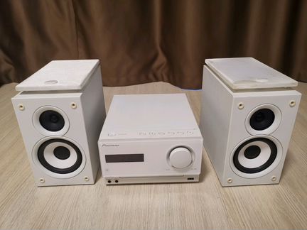 Pioneer x-cm32bt-w аудио система мини