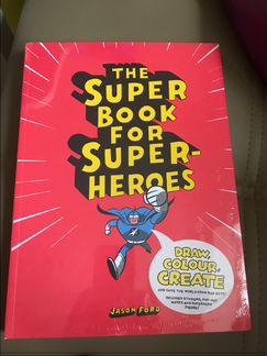 Книга журнал супергерои комиксы