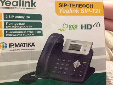 Телефон Yealink sip-T21