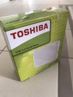 Внешний HDD Toshiba Canvio Ready 1 тб белый