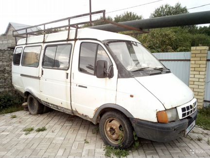 ГАЗ ГАЗель 3221 2.4 МТ, 2002, микроавтобус