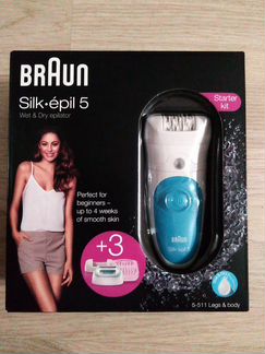 Новый Эпилятор Braun Silk epil 5