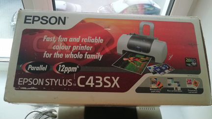 Струйный принтер Epson Stylus C43SX