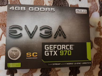 Evga Geforce GTX 970 SC