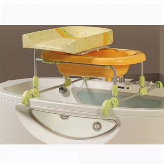 Ванночка с пеленальным столиком Brevi Bagnotime