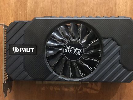 Видеокарта Palit GeForce GTX 750 2gb