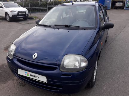 Renault Clio 1.4 МТ, 2002, битый, 221 000 км