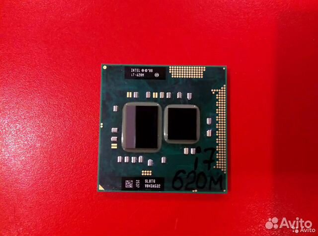 Процессор для ноутбука Intel Core i7 620M (3.3Ghz)