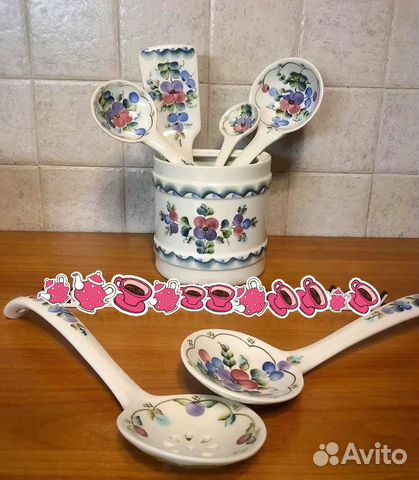 Новый набор посуды из семикаракорской керамики