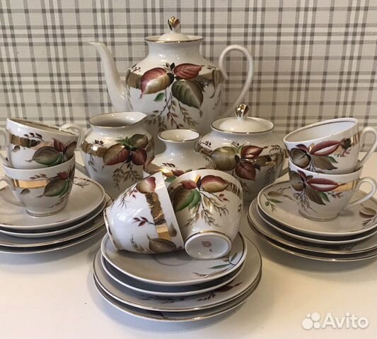 Сервиз кофейный «Сентябрь» лфз