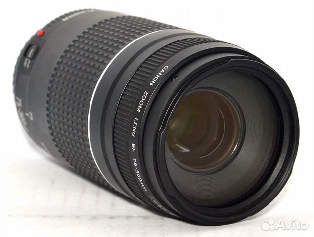 Объектив автофокусный 75-300; и мануальный телезум
