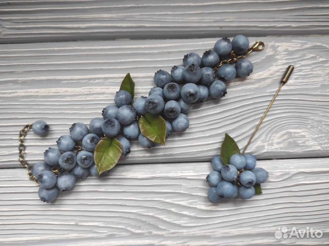 Браслет и брошь 