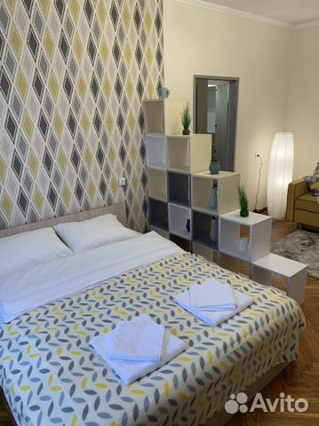 

1-к. квартира, 40 м², 2 кровати