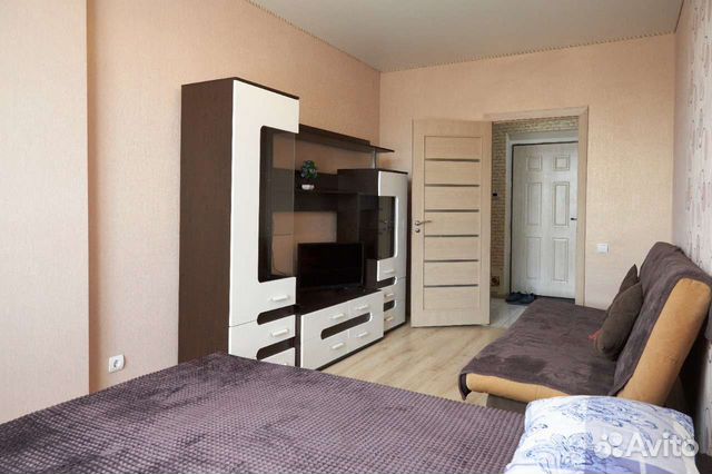 

1-к. квартира, 40 м², 2 кровати