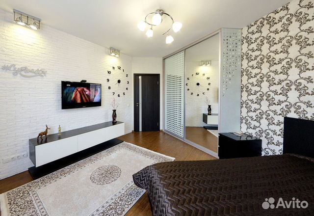 

1-к. квартира, 39 м², 2 кровати