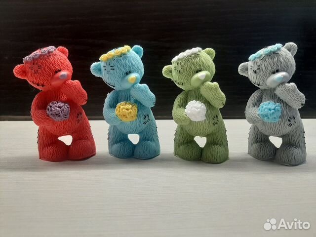 Мишка Тедди. Мыло ручной работы. Подарок