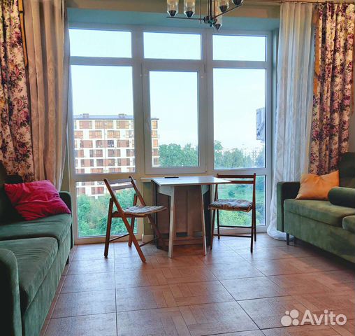 

Квартира-студия, 30 м², 2 кровати