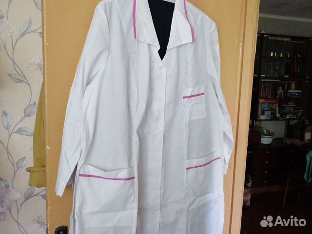 Медицинский халат женский большого размера