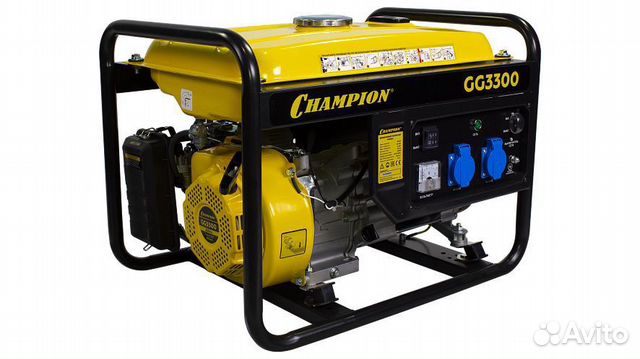 Генератор бензиновый бу Champion GG3300