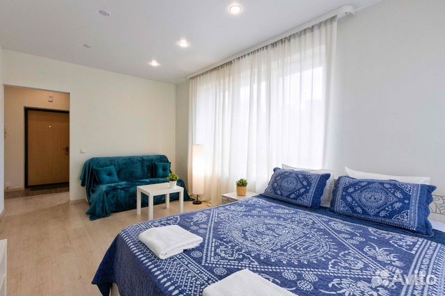 

1-к. квартира, 37 м², 2 кровати