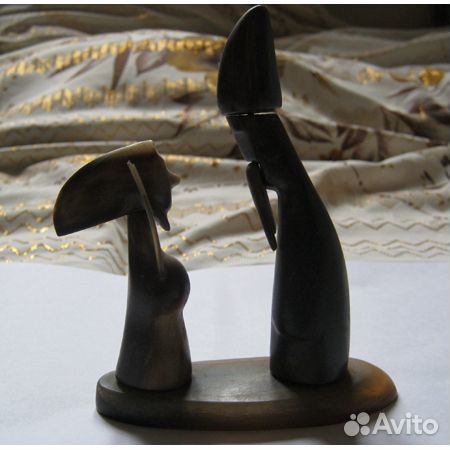 Статуэтки из кости времён СССР