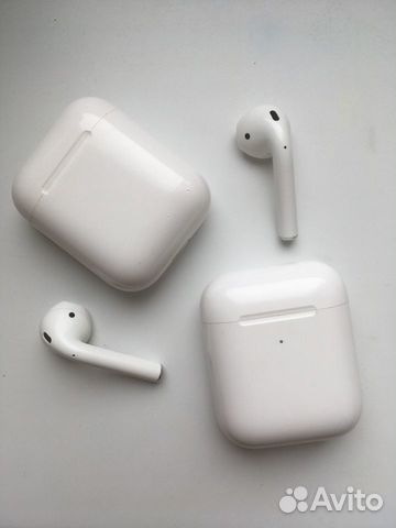 AirPods 2, 3, Про левый правый наушник кейс