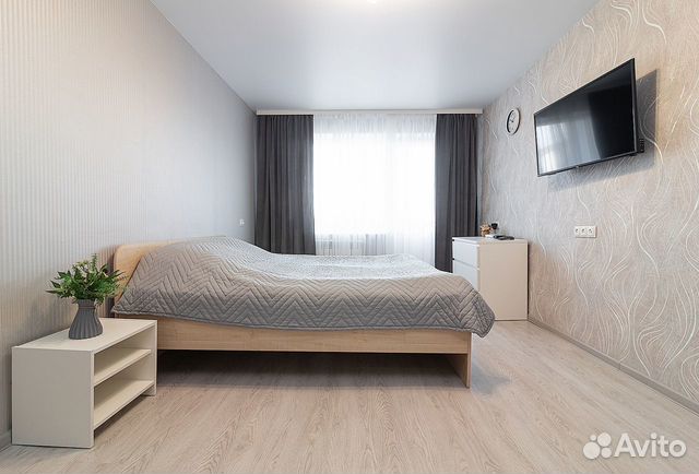 

1-к. квартира, 38 м², 2 кровати