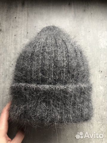 Шапка бини из пуха норки новая