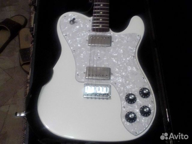 Fender chris shiflett telecaster deluxe RW arctic
