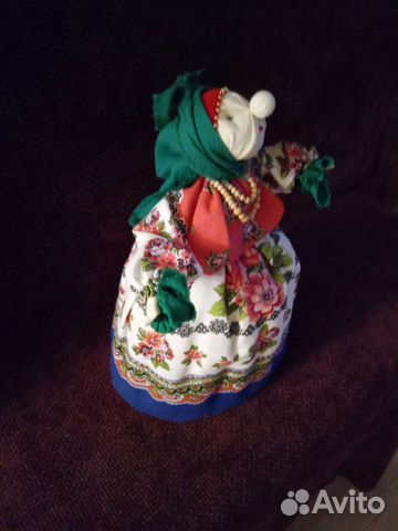 Роскошная баба на чайник, аромакукла