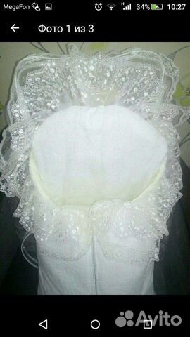 Конверт на выписку зимний