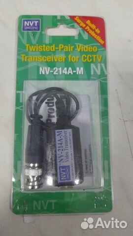 Видеопередатчик/приемник NVT NV-214A-M