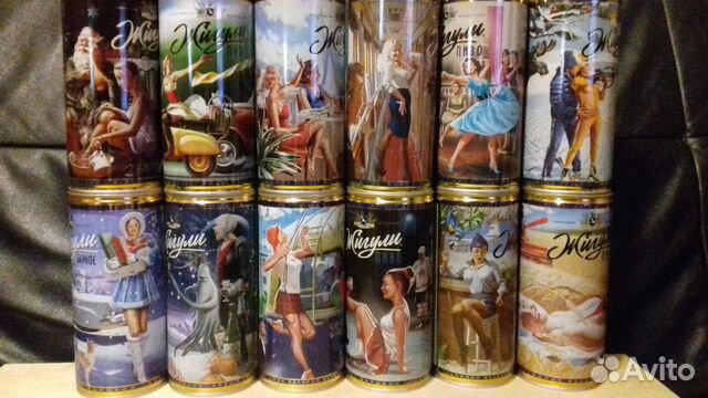 Пивные банки Жигули худ.Валерий Барыкин