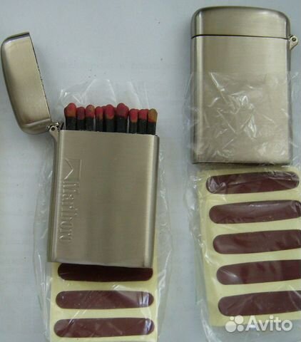 2 спичечницы marlboro, отправлю авито доставкой