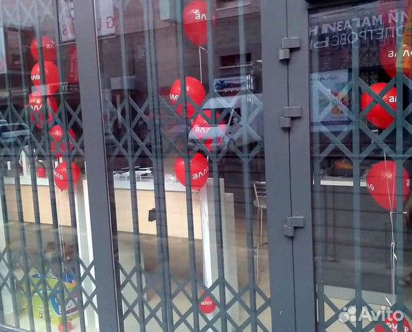 Раздвижные решётки для Магазина