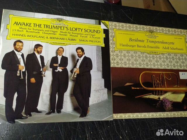 Труба классика барокко винил trompet trumpet