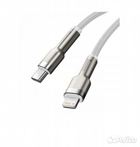 Кабель USB-C baseus Cafule, Type-C - Lightning