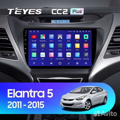 Магнитола Hyundai Elantra 5 2010-2016 Teyes