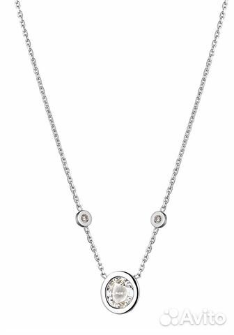 Подвеска с бриллиантом 0,96 ct H/VS2 МГУ