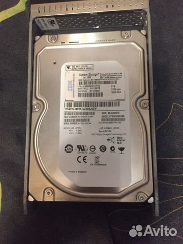 Жесткий диск серверный, sas IBM 3 TB